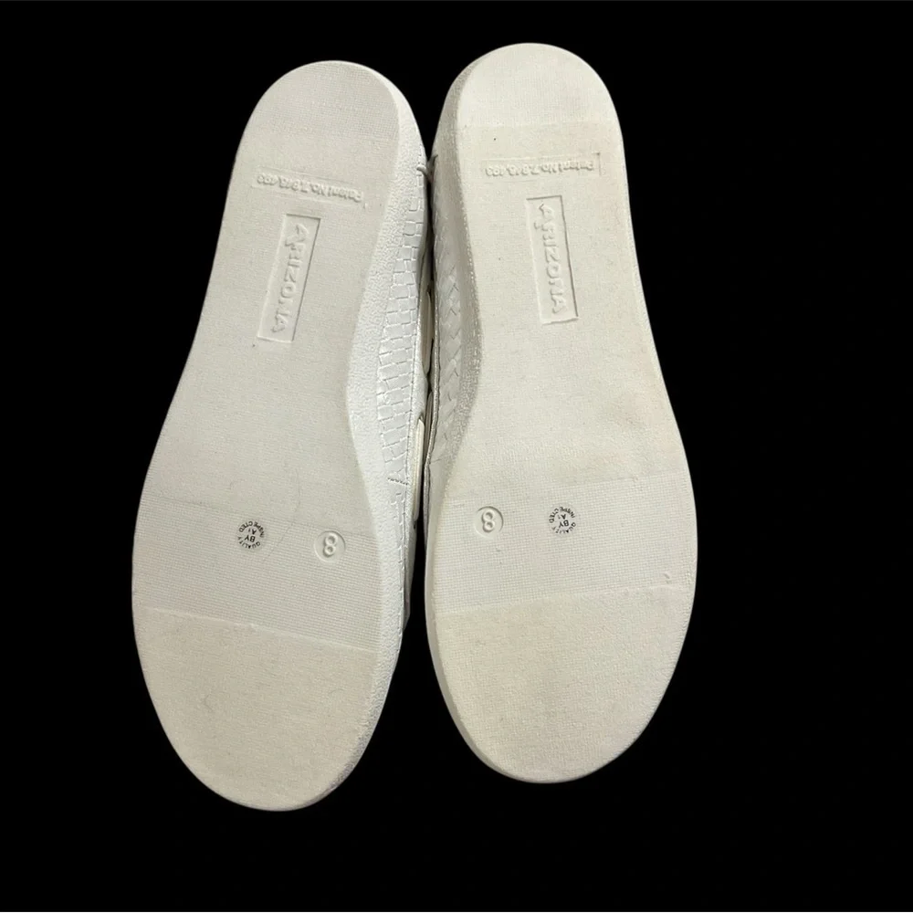 NIB ARIZONA SILVER GLITTER LOAFER IN SIZE 8 MEDIUM - Picture 7 of 8